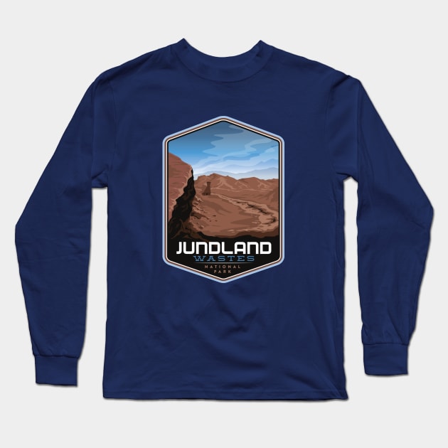 Jundland Wastes National Park Long Sleeve T-Shirt by MindsparkCreative